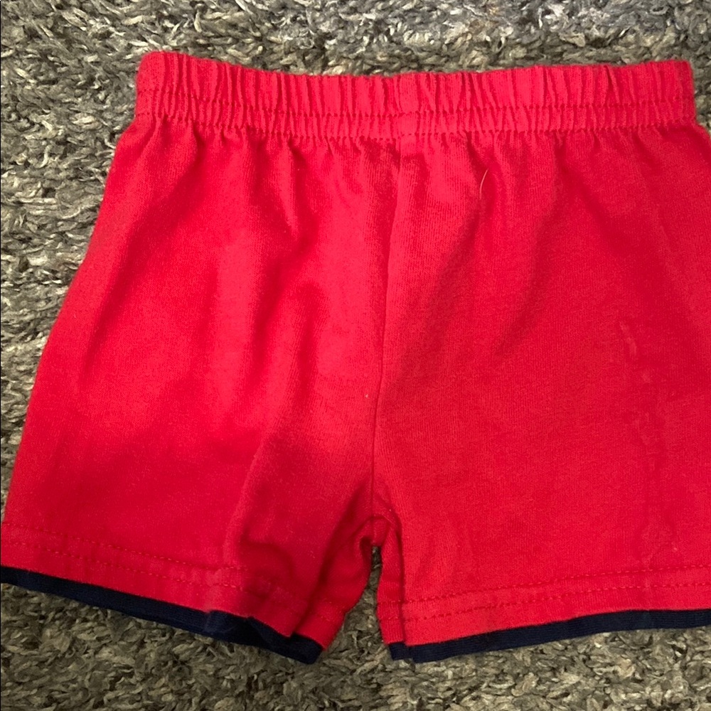 Red Kids Shorts